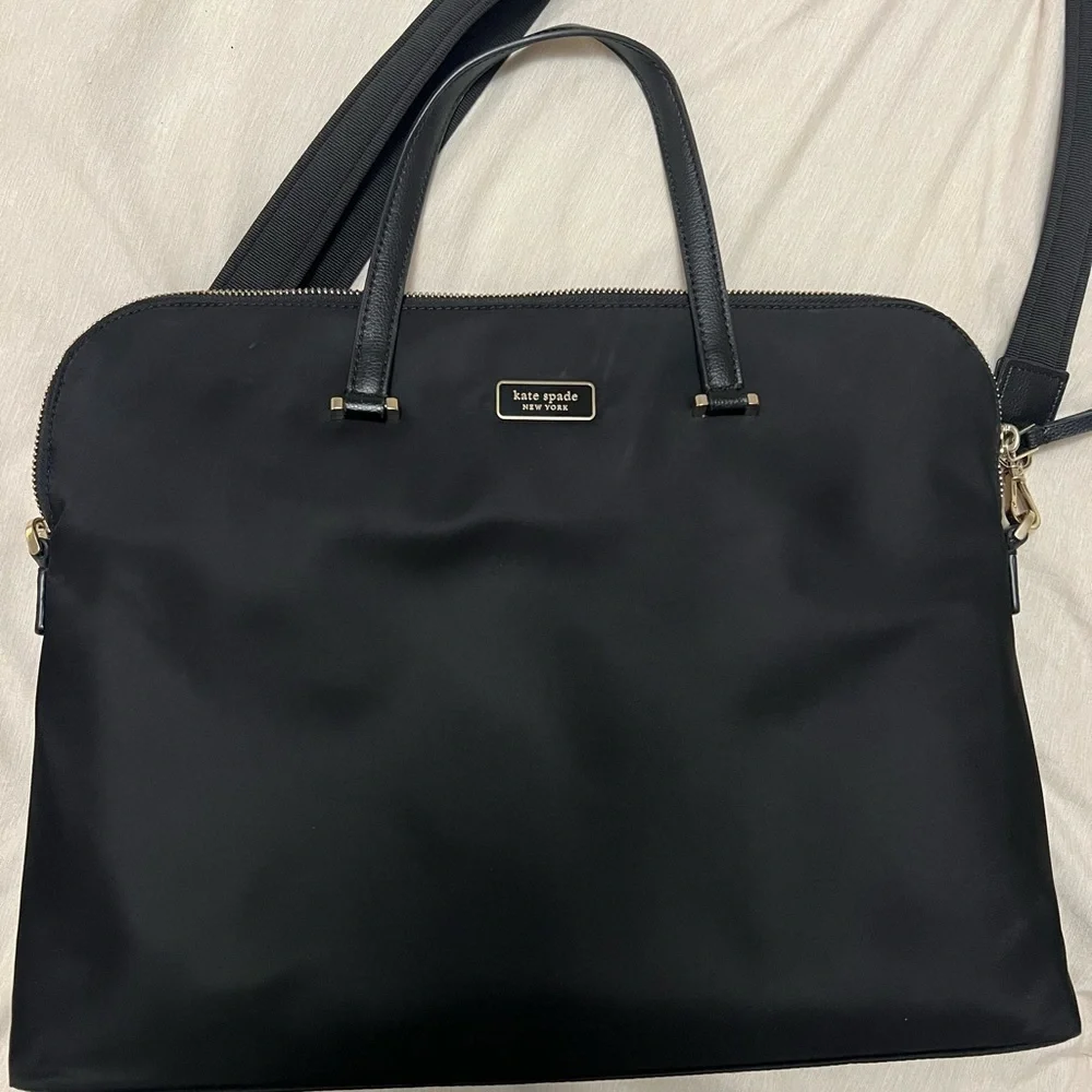 Kate Spade Black Laptop Bag Professional Design - Picture 3 of 14